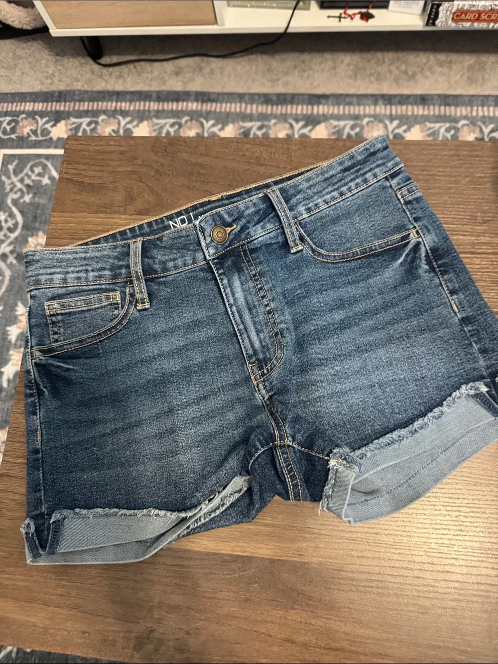 No Boundaries Jean Shorts Women Size 7 - NEW